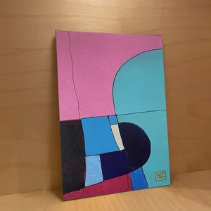 Db Major - Research on Harmony - Variation 9 — étagère caisson bois · 15×21 #1