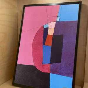F Minor - Research on Harmony - Variation 14 — étagère caisson bois · 21×30 #1