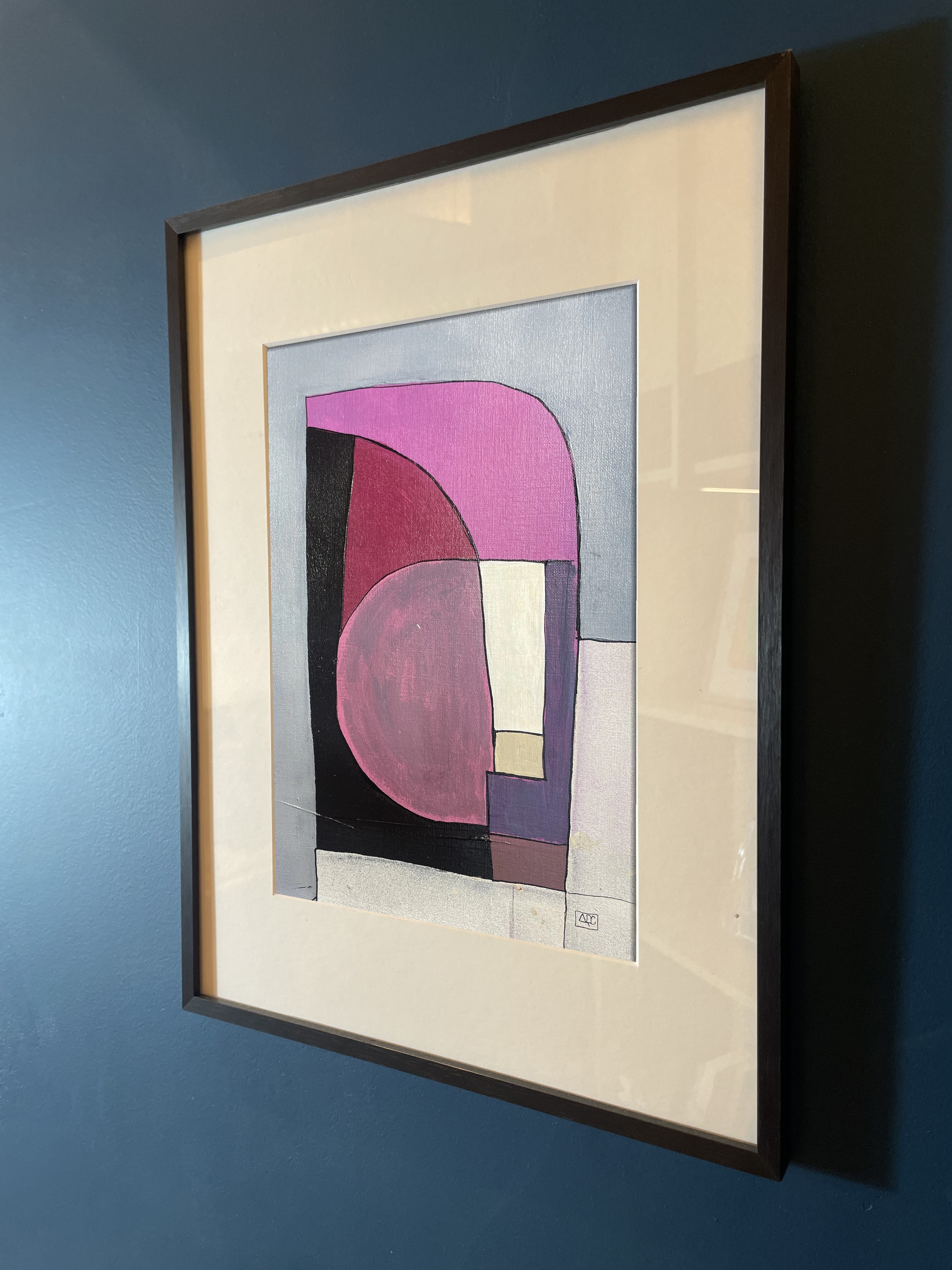 F7 - Research on Harmony, acrylic on paper