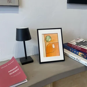 Sol Majeur - Recherche sur l'Harmonie - Variation 9 — table & lampe · PP #1