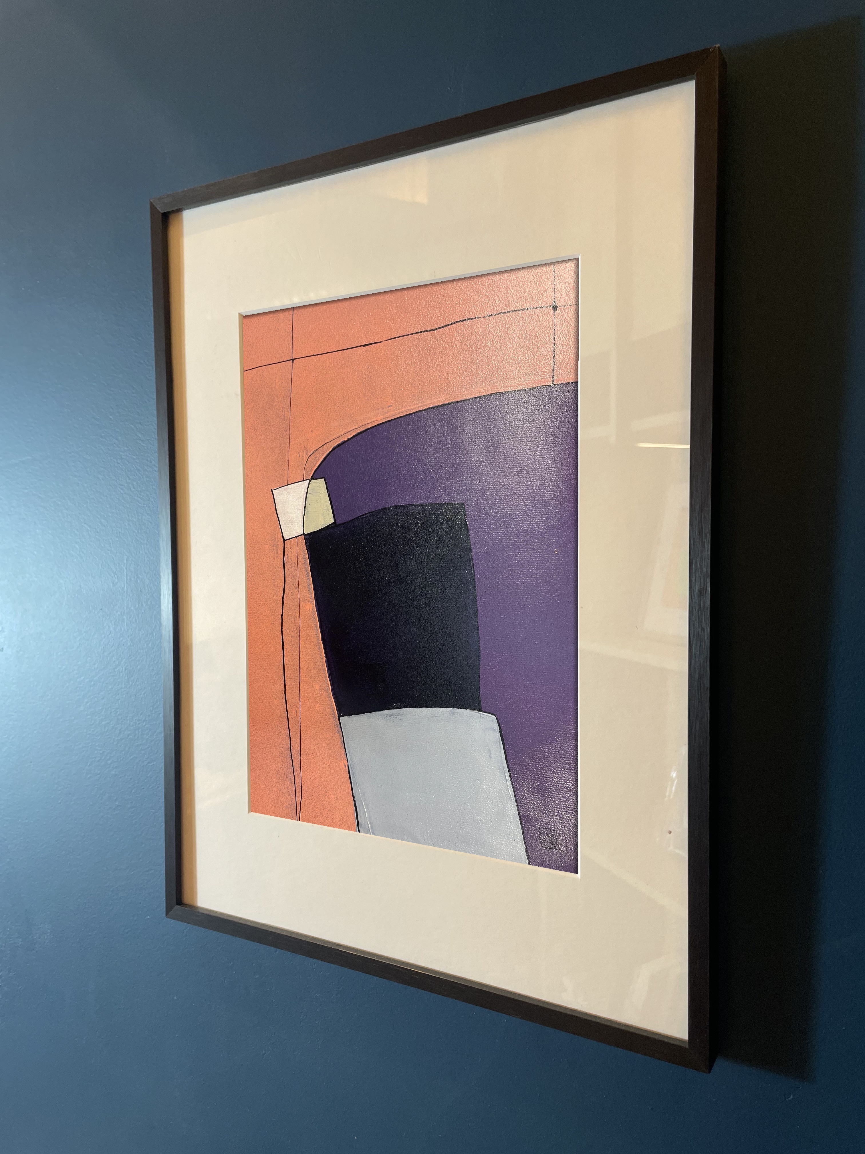 G Minor - Research on harmony - Variation 16, acrylic on paper