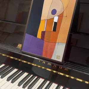 Sol Mineur - Recherche sur l'Harmonie - Variation 6 — piano · 21×30 #1