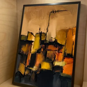 Memories of the Rue des Rosiers - Paris — étagère caisson bois · 21×30 #1