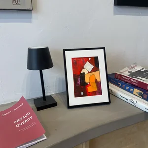 Pause déjeuner sur un banc — table & lampe · PP #1