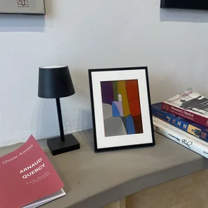Place Maubert - Paris 5, 08h20 — table & lampe · PP #1