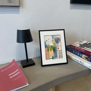 Promenade aux jardins du Luxembourg - Variation 3 — table & lampe · PP #1