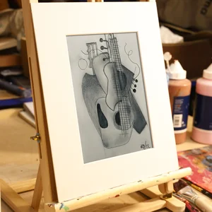 The guitar, Inspiration — chevalet · PP #2