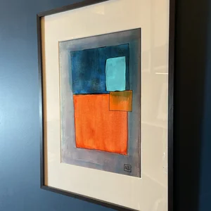 Triton (Ré, Sol dièse) - Réflexions 8 — mur bleu · PP #2