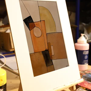 Watercolor Study in A Minor No. 2 — chevalet · PP #3