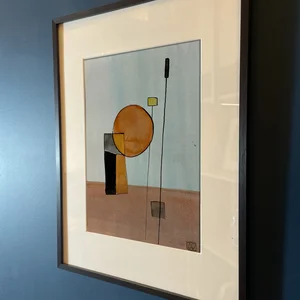 Étude à l'aquarelle en La mineur n° 3 — mur bleu · PP #2