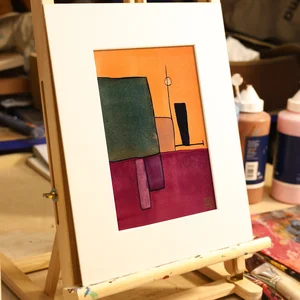 Watercolor Study in B Major No. 1 — chevalet · PP #2