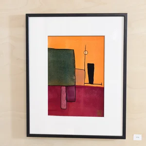 Watercolor Study in B Major No. 1 — mur blanc · PP #2