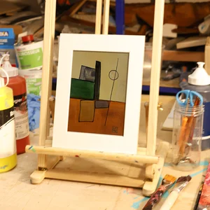 Watercolor Study in D Major No. 1 — chevalet · PP #1