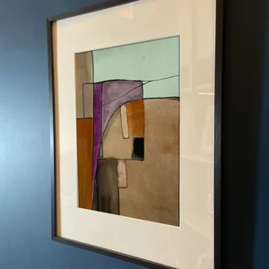 Watercolor Study in D Minor No. 5 — mur bleu · PP #2
