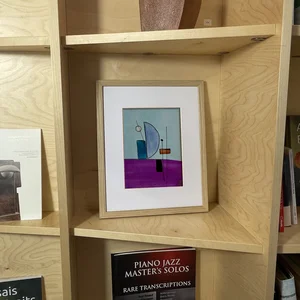 Étude à l'aquarelle en Ré bémol majeur n° 1 — étagère · PP #5