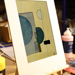 Watercolor Study in Db Minor No. 1 — chevalet · PP #3
