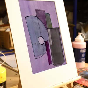 Watercolor Study in Eb Major No. 2 — chevalet · PP #3