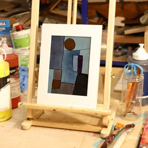 Watercolor Study in F minor- No. 1 — chevalet · PP #1