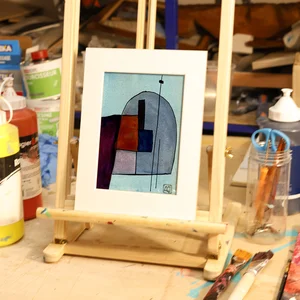 Watercolor Study in F Minor No. 2 — chevalet · PP #1