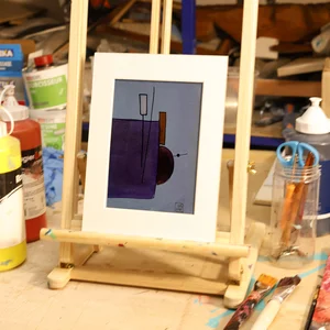 Watercolor Study in F Minor No. 4 — chevalet · PP #1