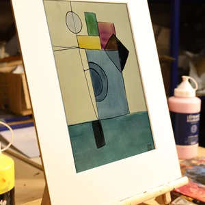 Étude à l'aquarelle en Fa dièse mineur n° 2 — chevalet · PP #3