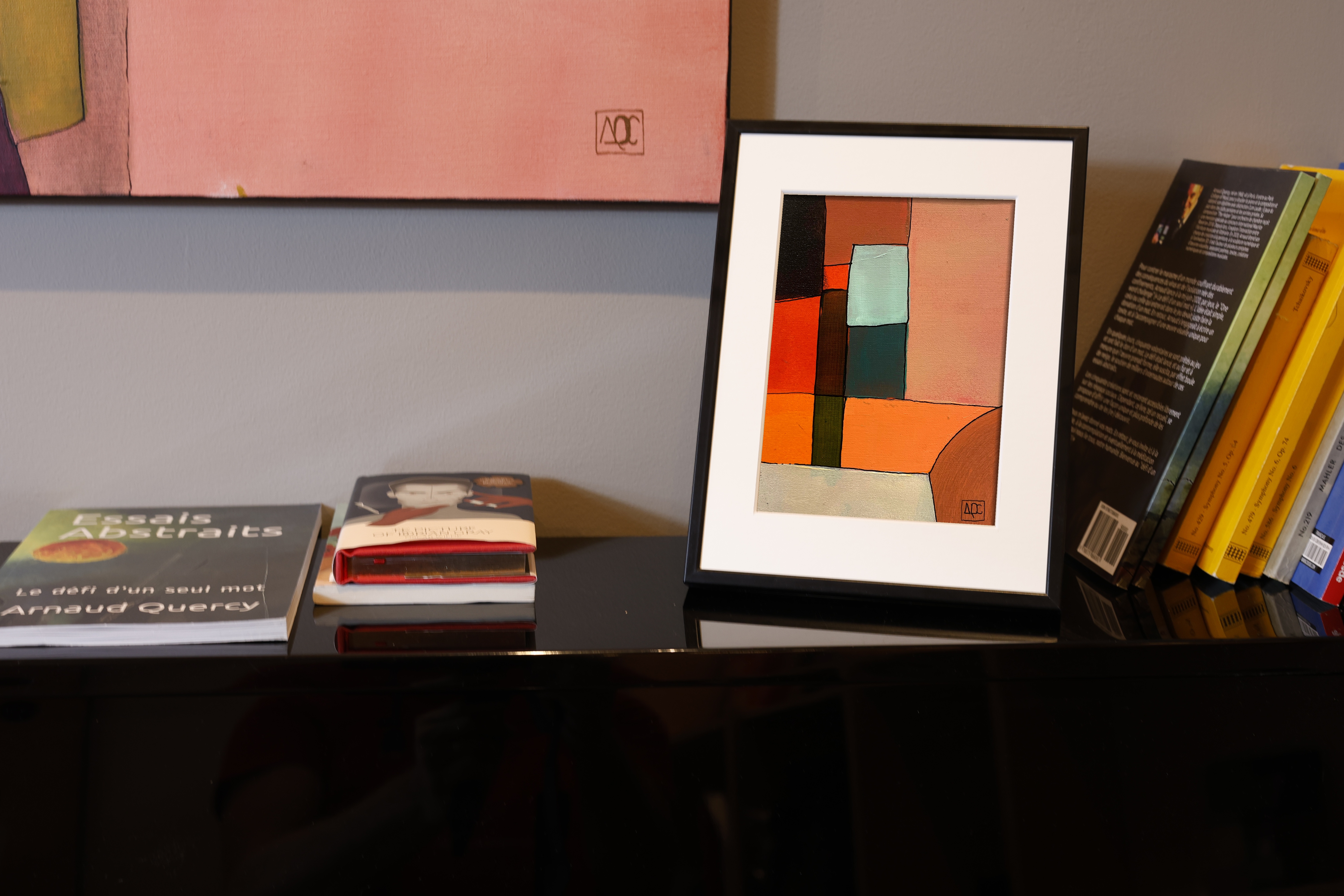 D7 - Research on Harmony - Variations 3, acrylic on paper