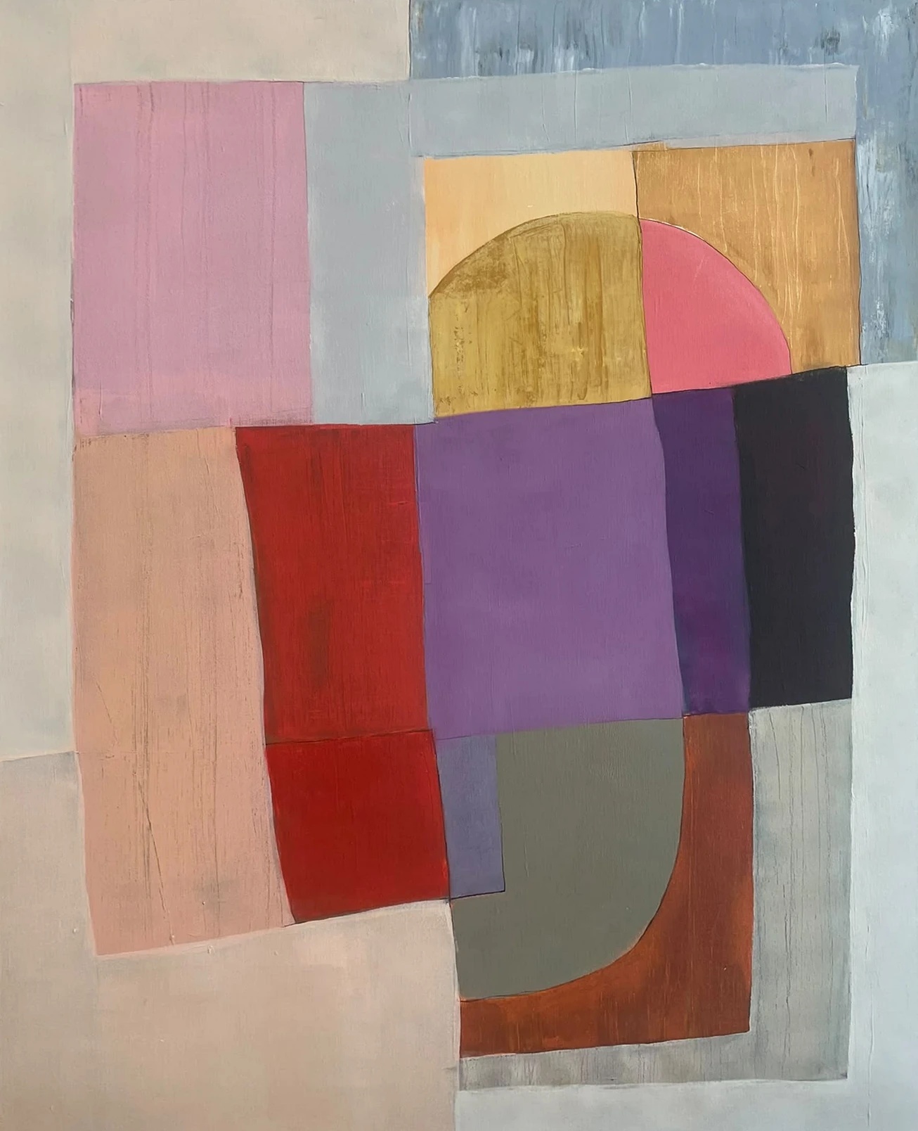 F Major - Variations 16 by Arnaud Quercy at Art Quam Anima — Acrylic Painting on Linen Canvas, Acrylic titled F Major - Research on Harmony - Variations 16