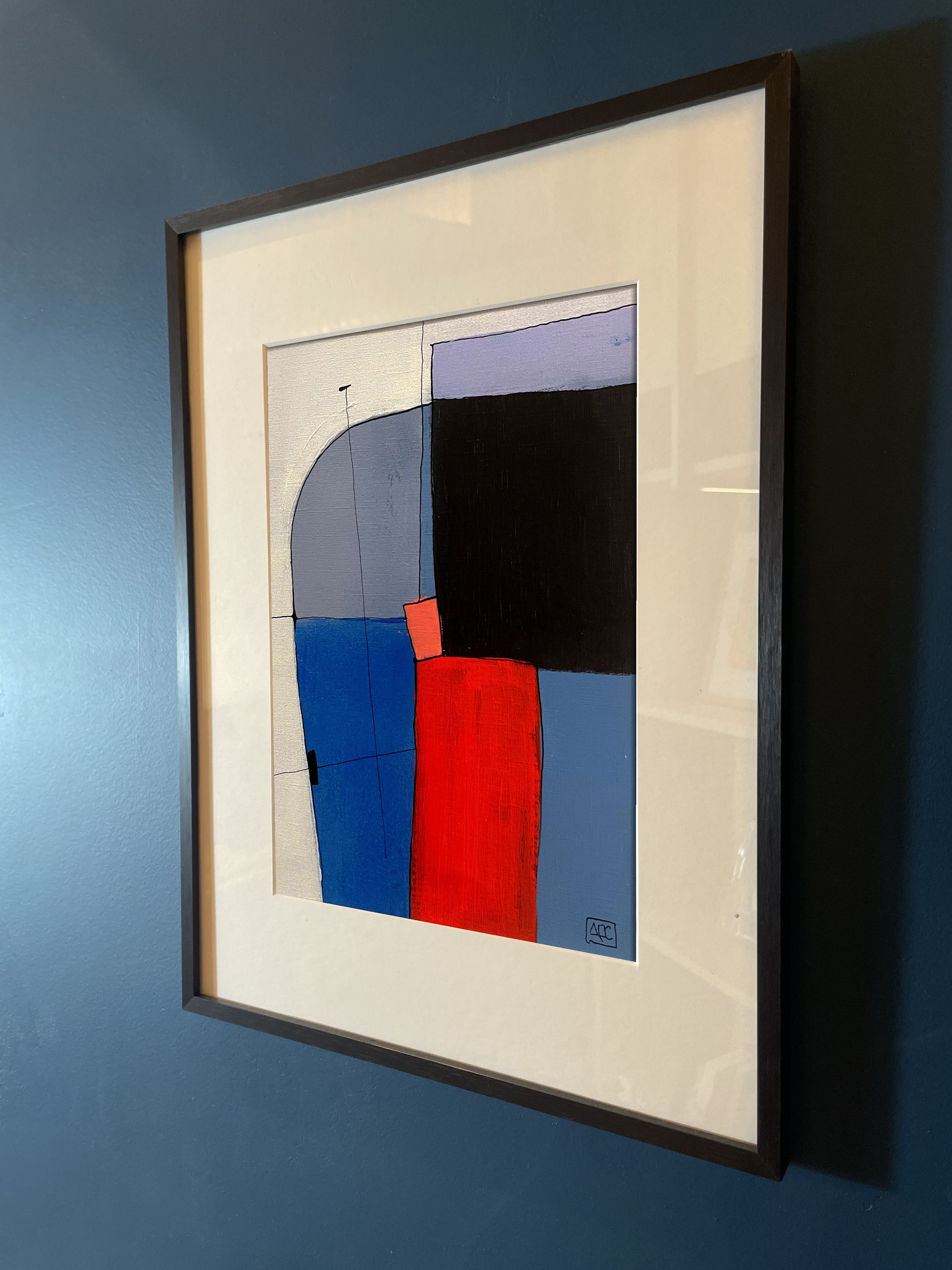 F Minor - Research on Harmony - Variations 23, acrylic on paper