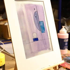 Watercolor Study in Ab Octaves No. 1 — chevalet · PP #3