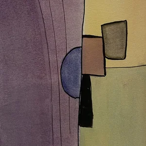 Watercolor Study in D Minor No. 6 — view 1