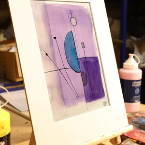 Watercolor Study in F Minor No. 5 — chevalet · PP #3